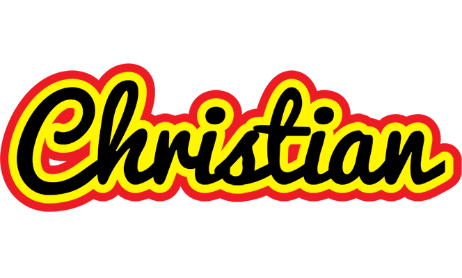 Christian flaming logo