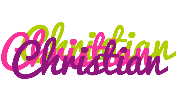 Christian flowers logo