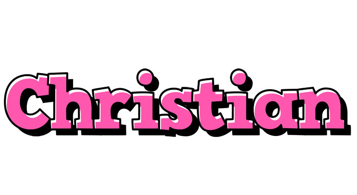 Christian girlish logo