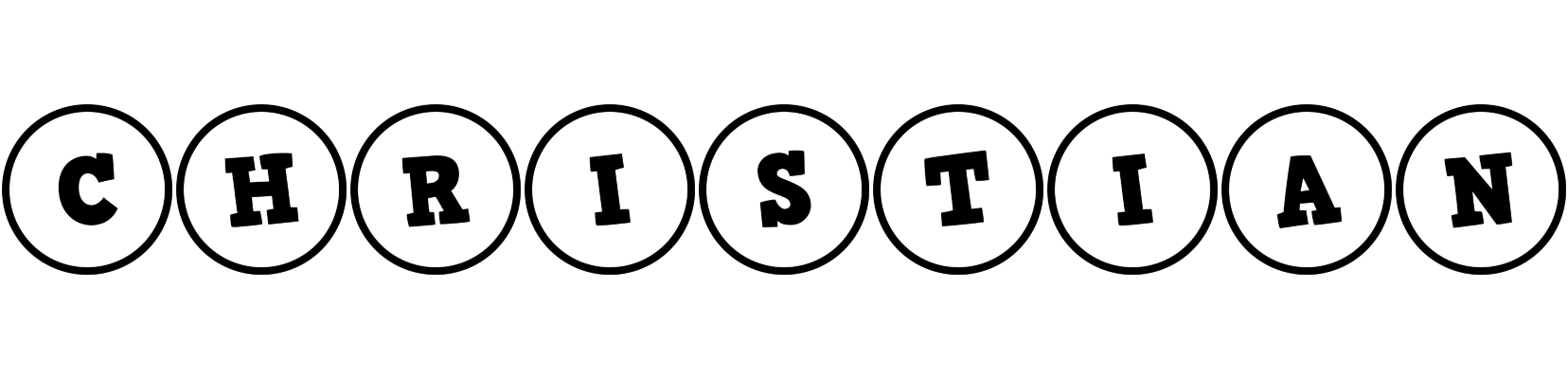 Christian handy logo