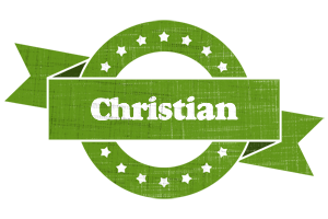 Christian natural logo