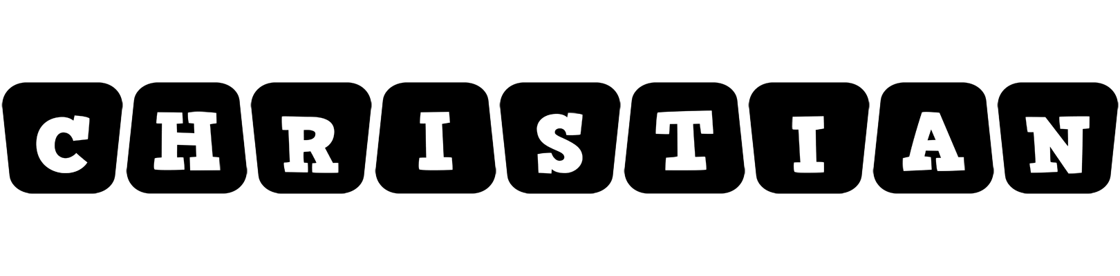 Christian racing logo