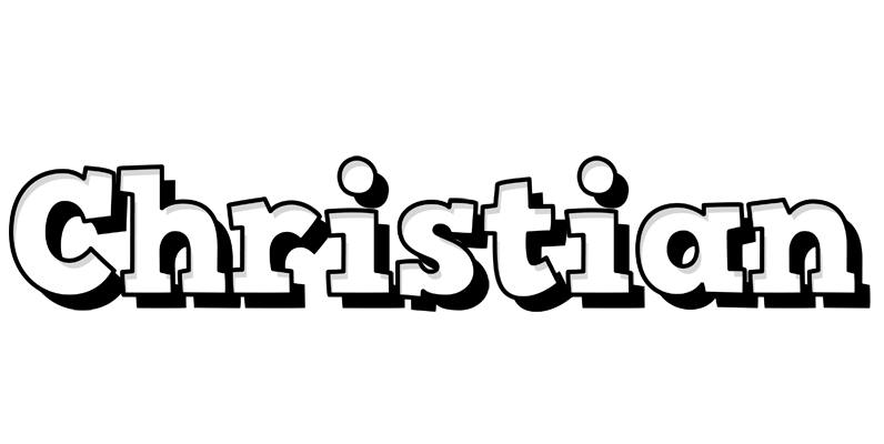 Christian snowing logo