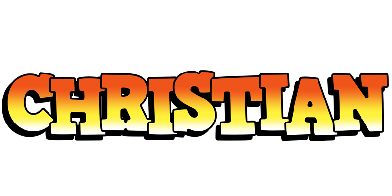 Christian sunset logo