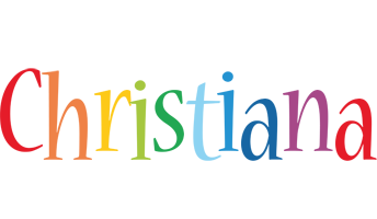 Christiana birthday logo