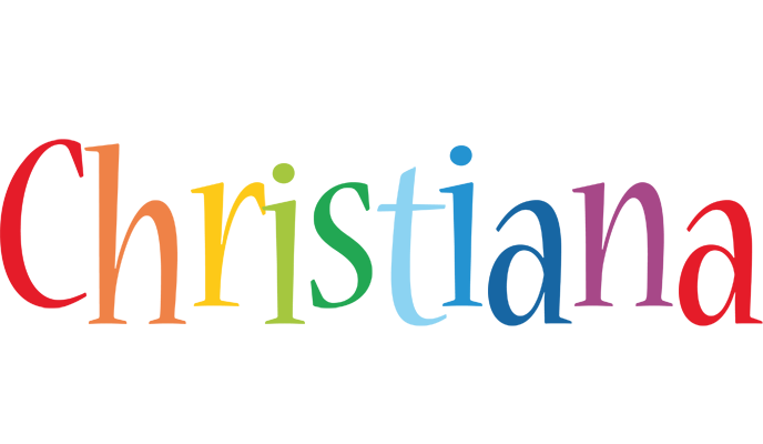 Christiana birthday logo