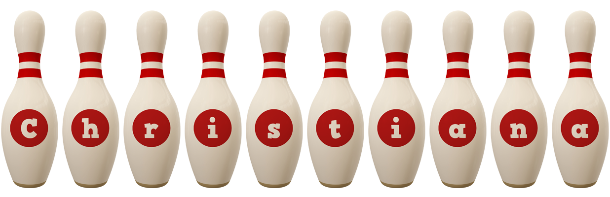 Christiana bowling-pin logo