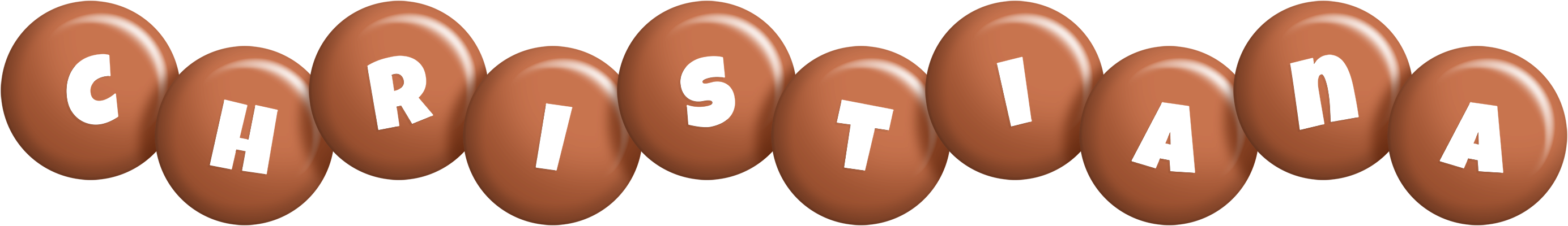 Christiana candy-brown logo