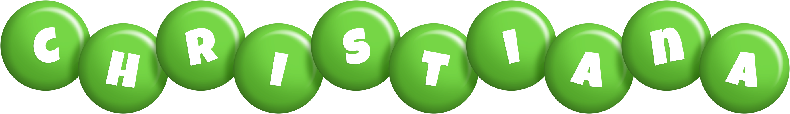 Christiana candy-green logo