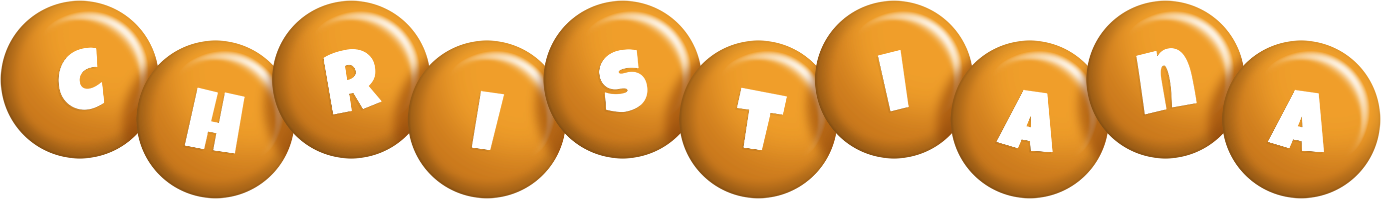 Christiana candy-orange logo