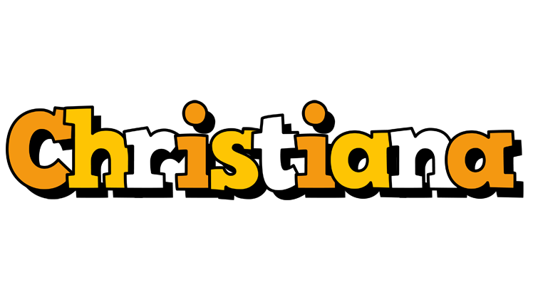 Christiana cartoon logo