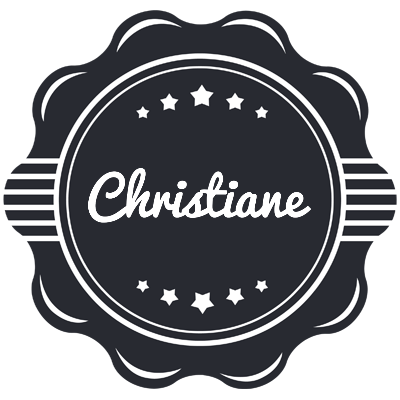 Christiane badge logo