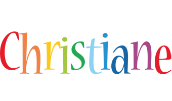 Christiane birthday logo