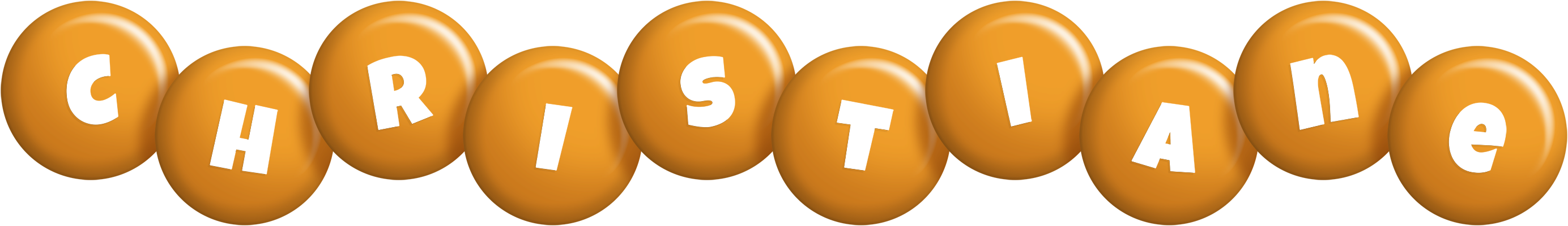Christiane candy-orange logo