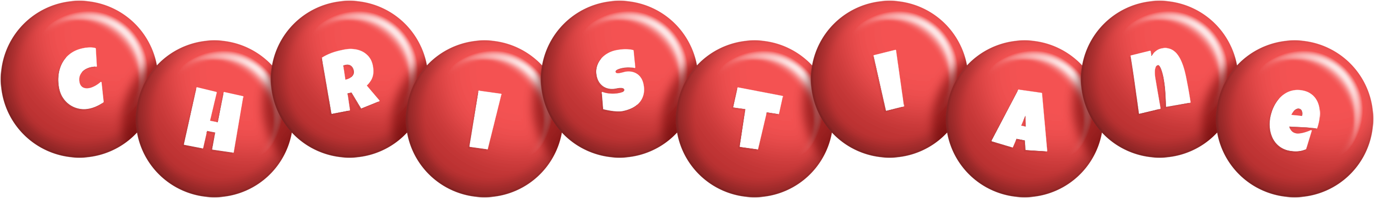 Christiane candy-red logo