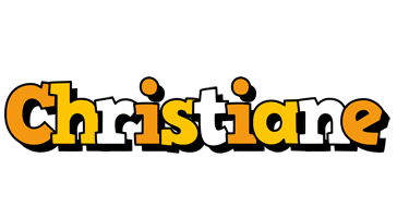 Christiane cartoon logo