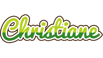 Christiane golfing logo