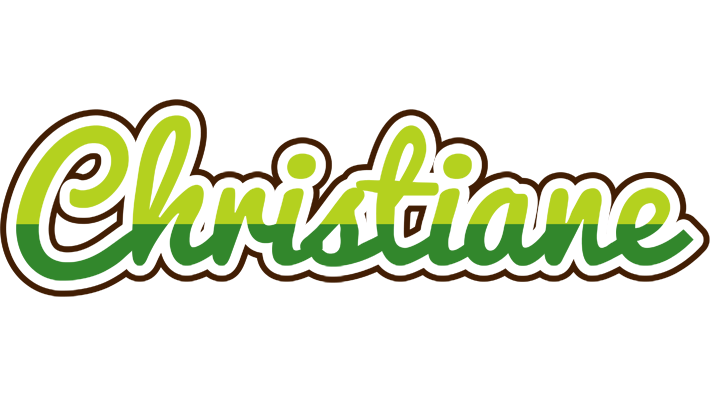 Christiane golfing logo