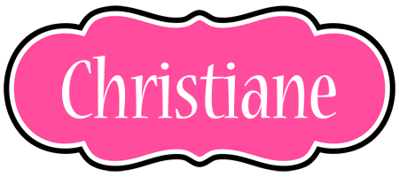 Christiane invitation logo