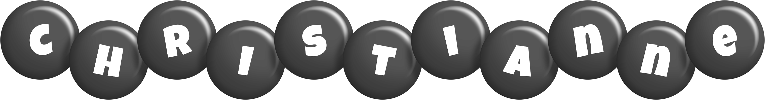 Christianne candy-black logo