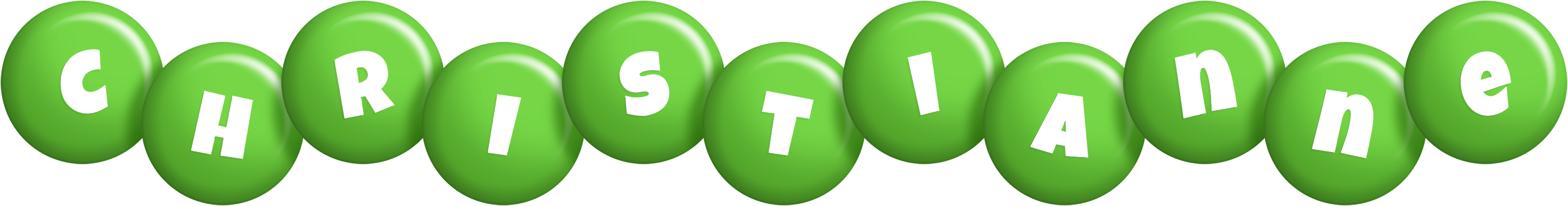 Christianne candy-green logo