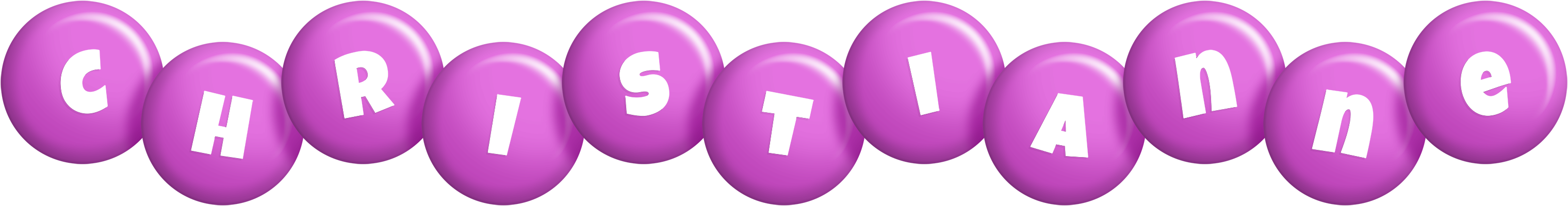 Christianne candy-purple logo