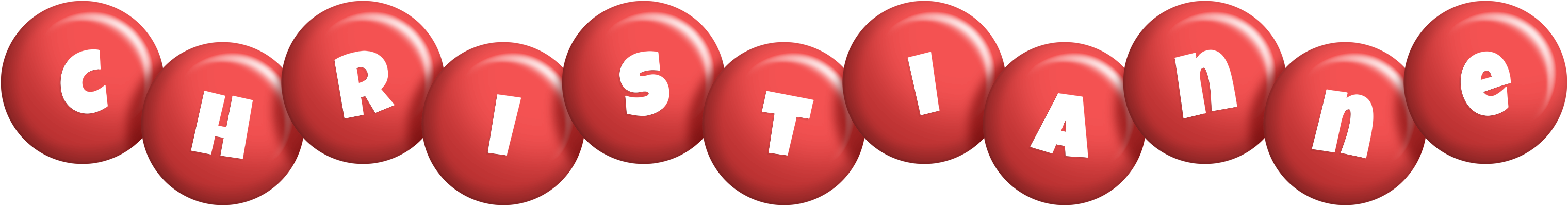 Christianne candy-red logo