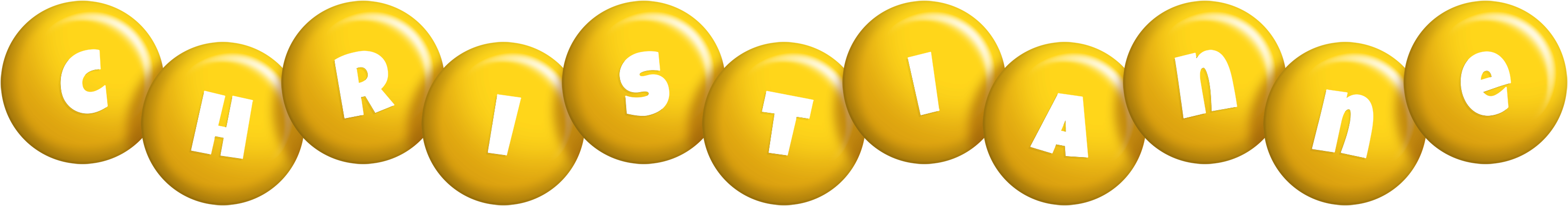 Christianne candy-yellow logo