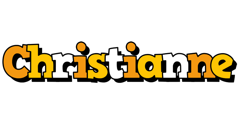 Christianne cartoon logo