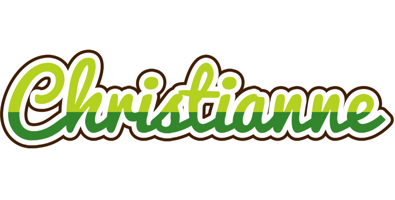 Christianne golfing logo