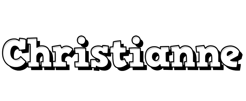 Christianne snowing logo