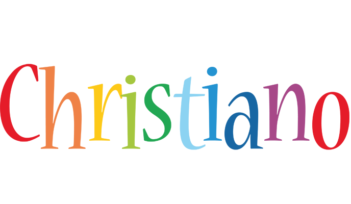 Christiano birthday logo
