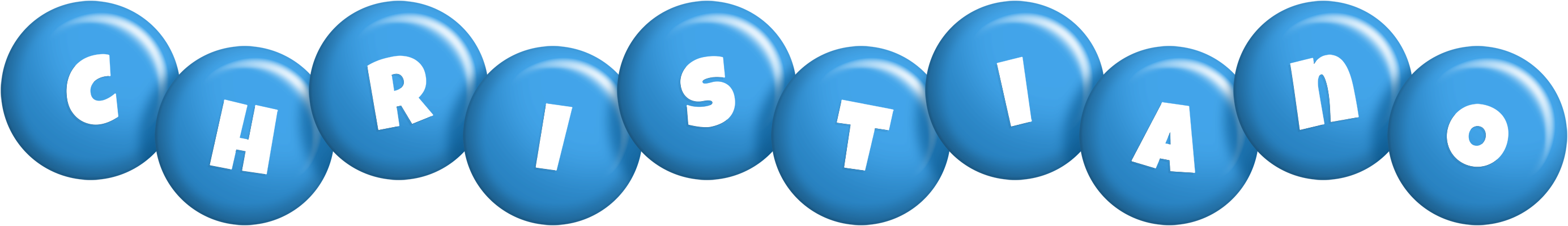 Christiano candy-blue logo