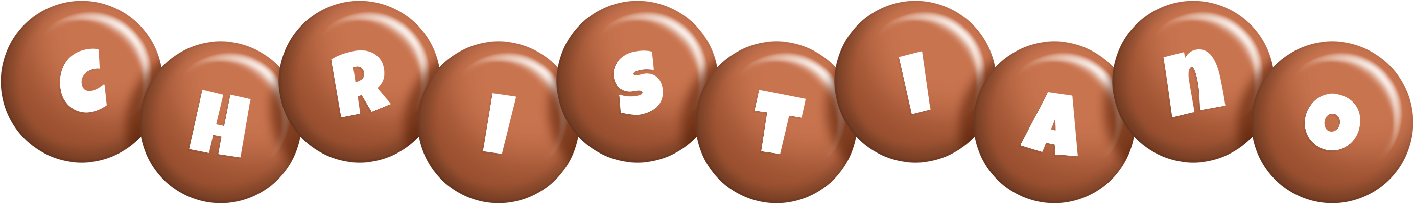 Christiano candy-brown logo