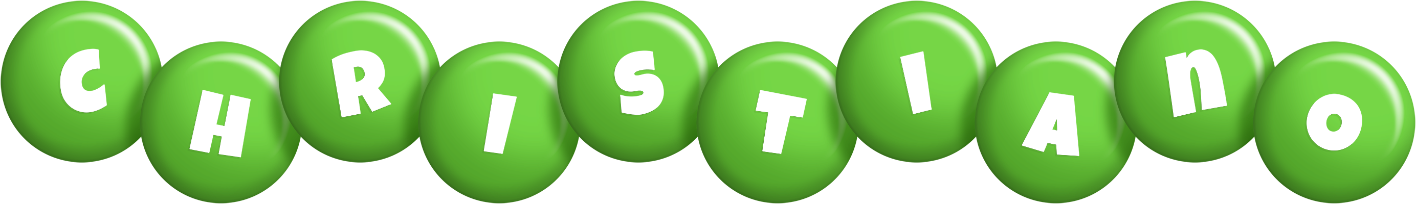 Christiano candy-green logo