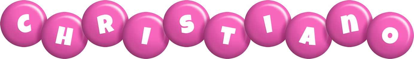 Christiano candy-pink logo