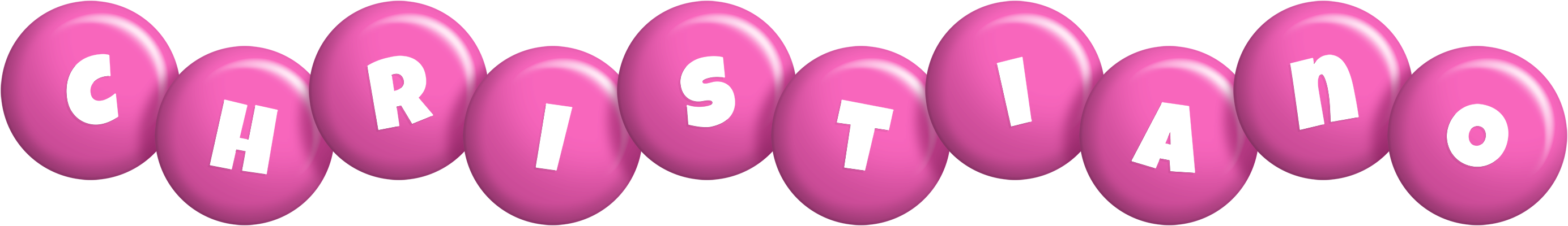 Christiano candy-pink logo