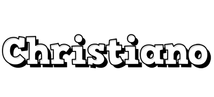 Christiano snowing logo