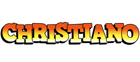 Christiano sunset logo