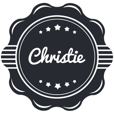 Christie badge logo