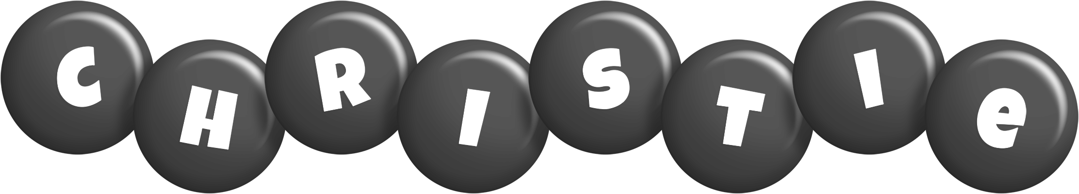Christie candy-black logo