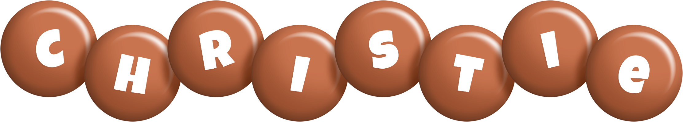 Christie candy-brown logo