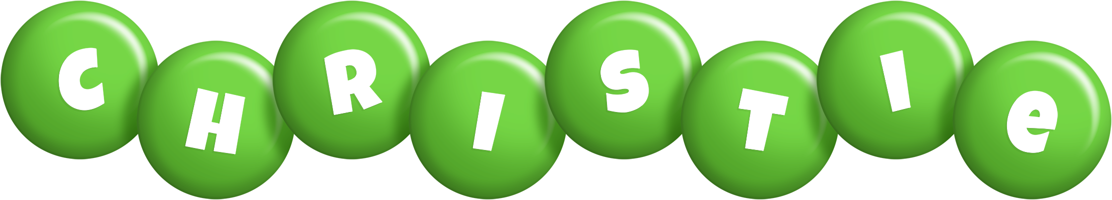 Christie candy-green logo