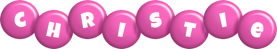 Christie candy-pink logo