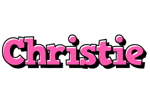 Christie girlish logo