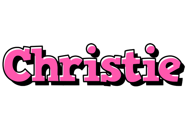 Christie girlish logo