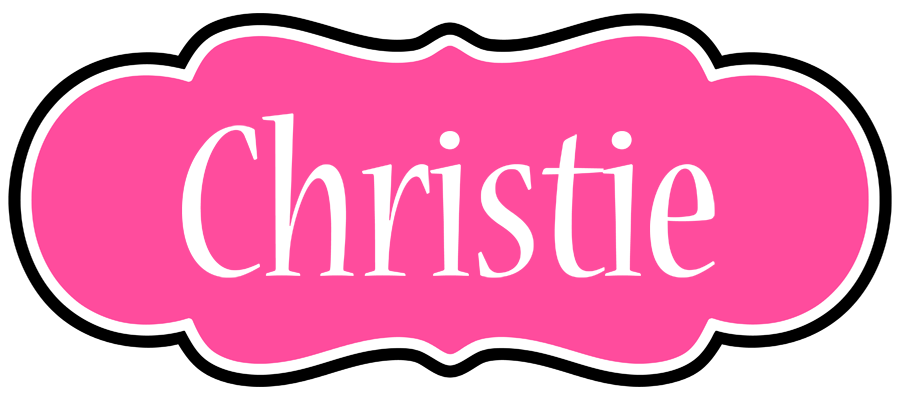 Christie invitation logo