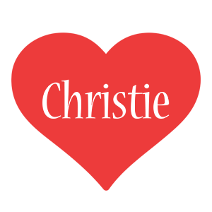 Christie love logo