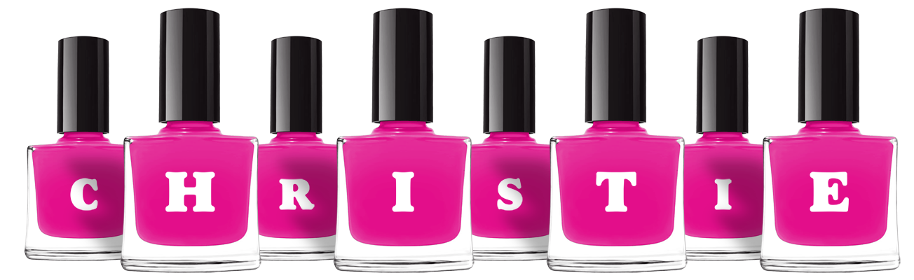Christie nails logo