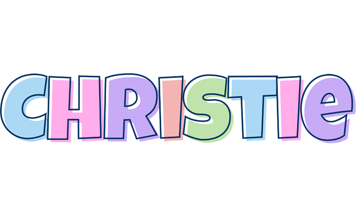 Christie pastel logo